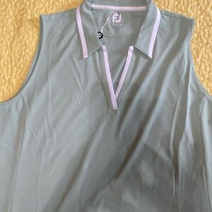 Light sage green foot joy golf dress with separate shorts size xl